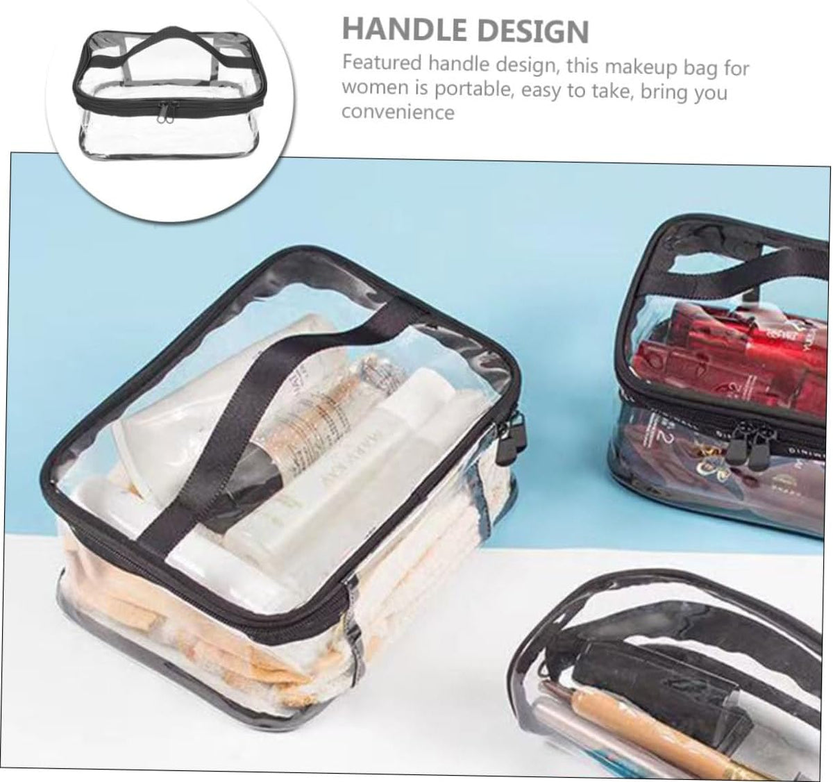Transparent Cosmetic Bag