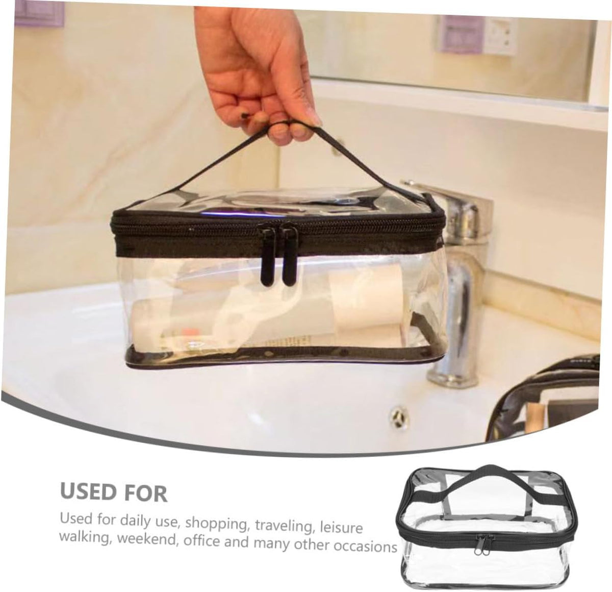 Transparent Cosmetic Bag