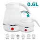 600ml Foldable Electric Travel Kettle