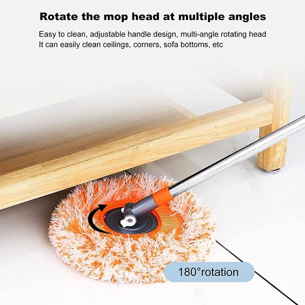 360° Rotating Telescopic Dust Mop