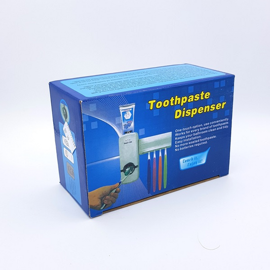 5 Brush Holder Toothpaste Dispenser